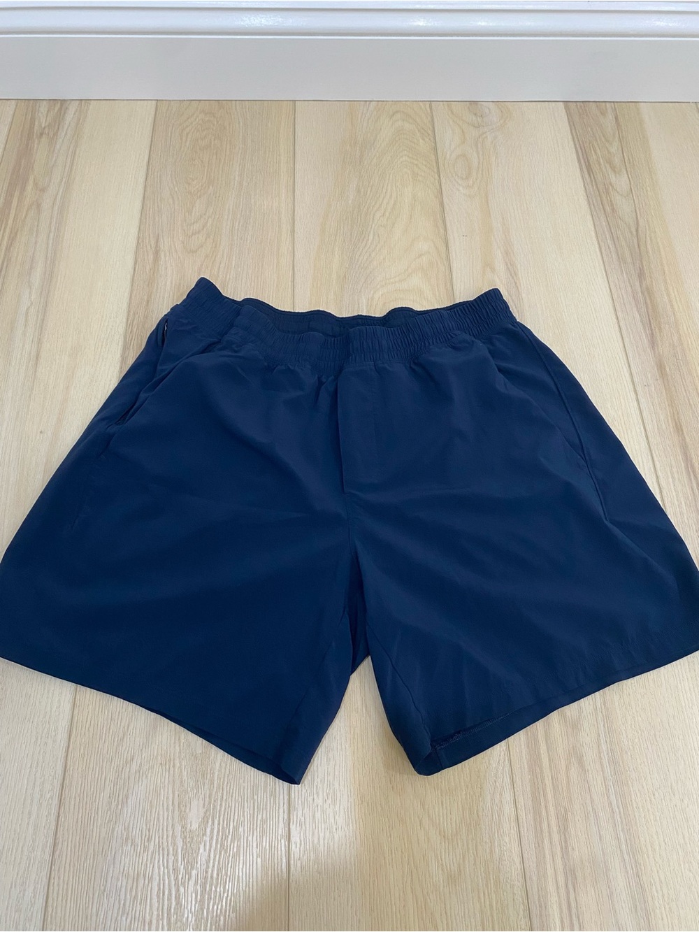 Lululemon Pace Breaker Shorts Mens XL Navy Blue LM7B80S